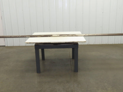 Press Brake Gooseneck Punch Die 120-1/2" Long 90° V 3-3/4" H 3/4" W