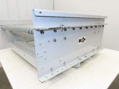 Roach 36"BF x 30"L Powered Roller Conveyor Section 130VDC O-Ring Belt Drive