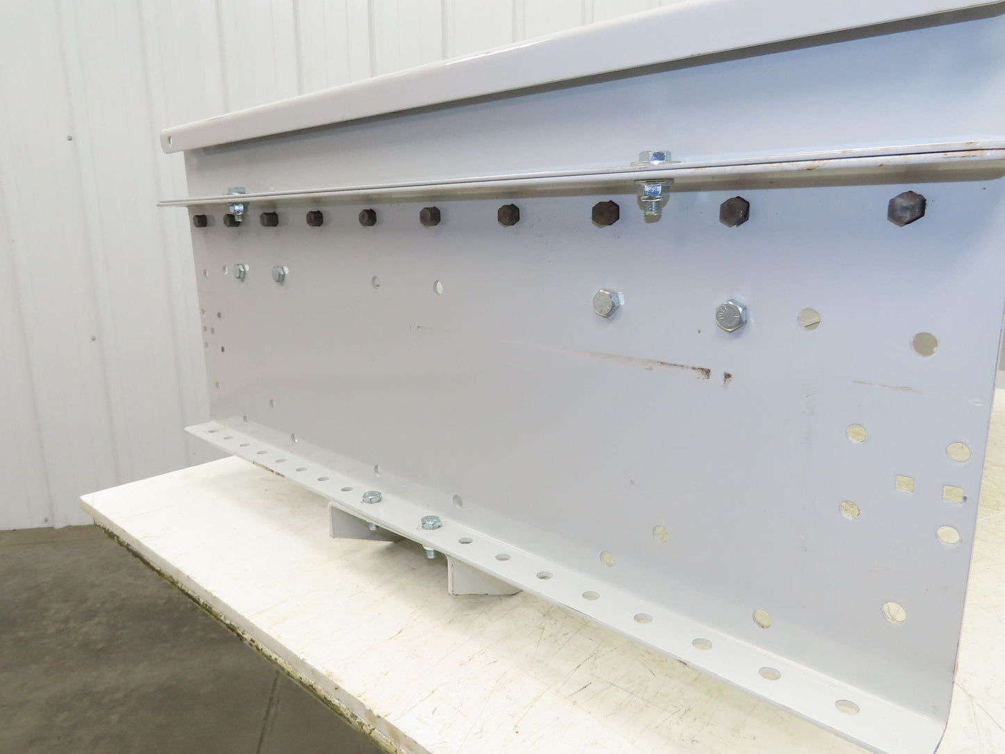 Roach 36"BF x 30"L Powered Roller Conveyor Section 130VDC O-Ring Belt Drive