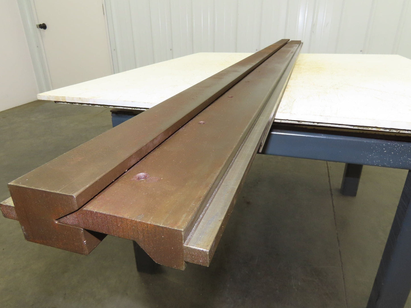 Press Brake Punch Die Set 90" Long 30° Offset V 1/2" Tang