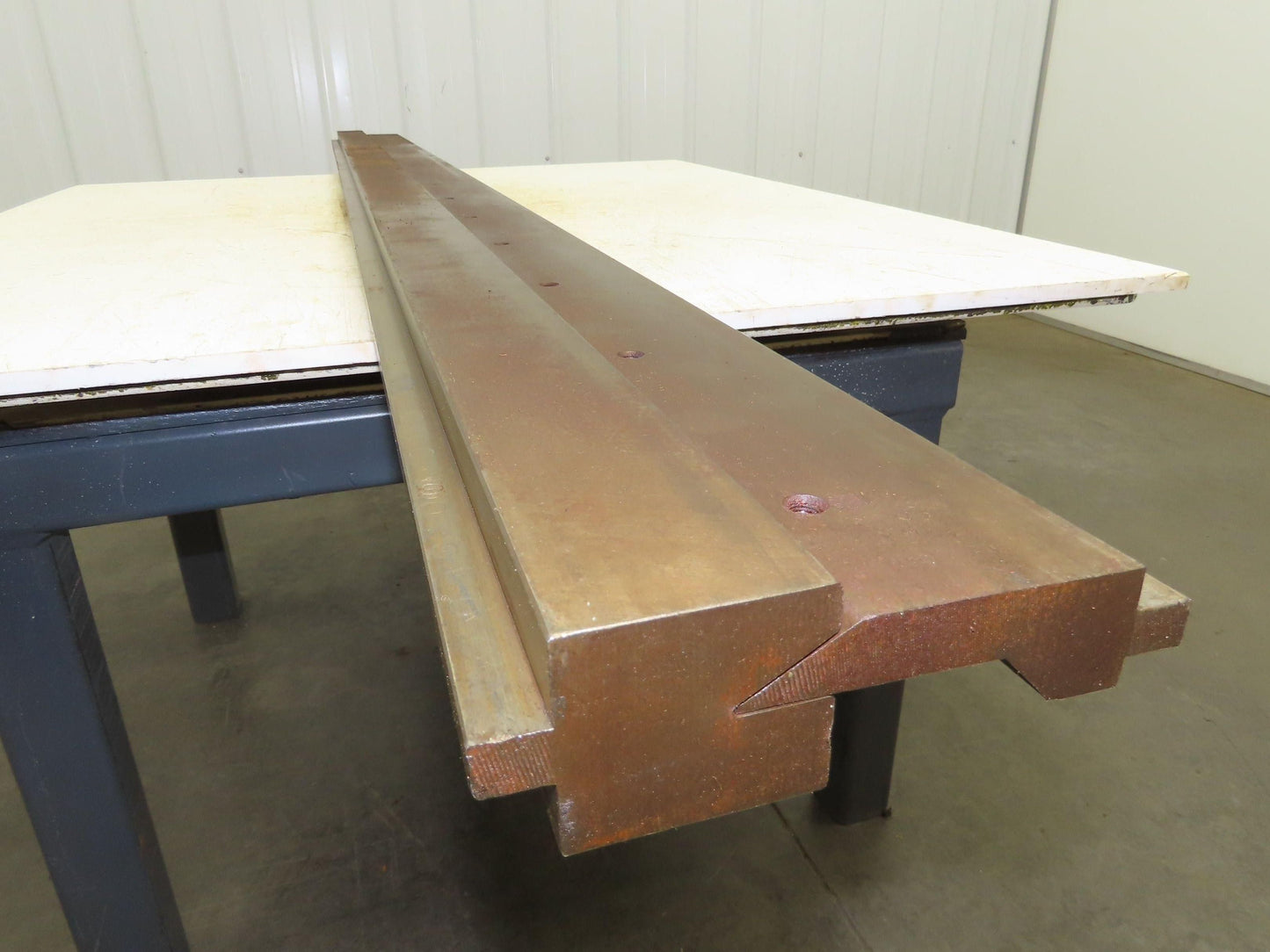 Press Brake Punch Die Set 90" Long 30° Offset V 1/2" Tang