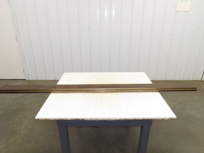 Press Brake Punch Die Set 90" Long 30° Offset V 1/2" Tang