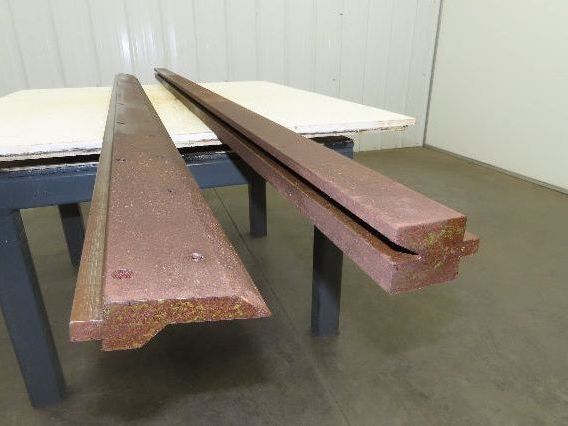 Press Brake Punch Die Set 90" Long 30° Offset V 1/2" Tang