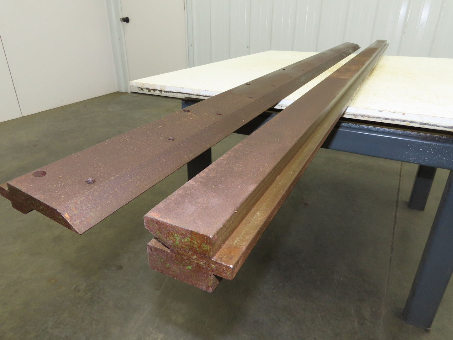 Press Brake Punch Die Set 90" Long 30° Offset V 1/2" Tang