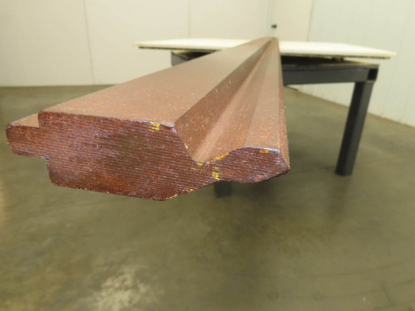 Press Brake Gooseneck Punch Die 146-13/16" Offset 80° V 1/2" Tang 3-9/16" H