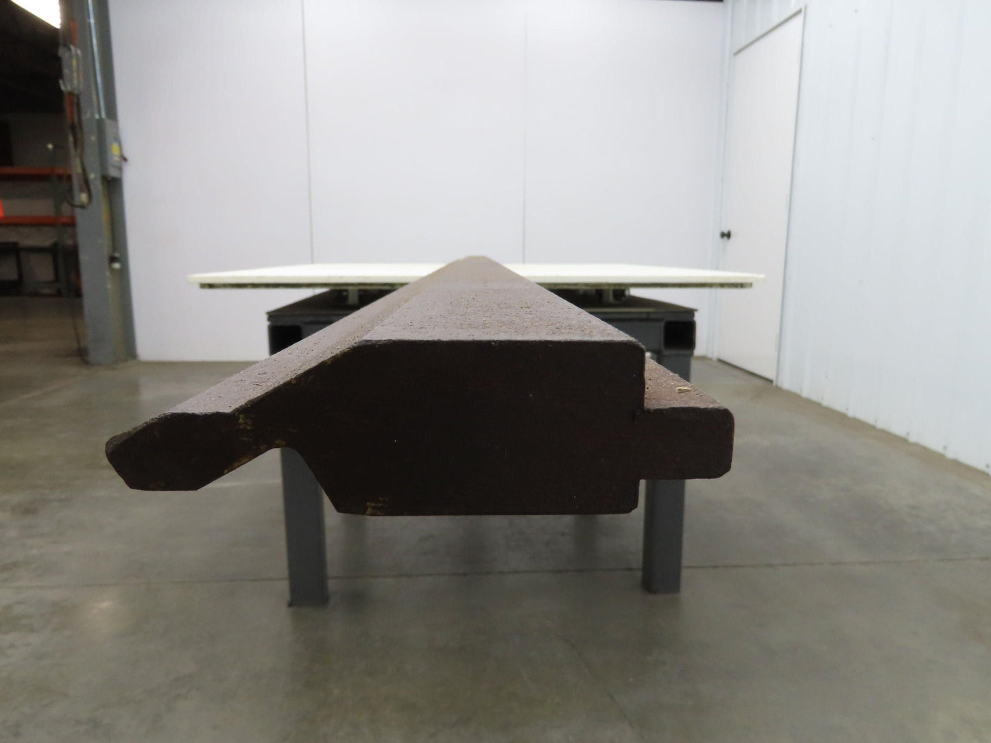 Press Brake Gooseneck Punch Die 146-13/16" Offset 80° V 1/2" Tang 3-9/16" H