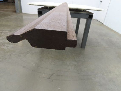 Press Brake Gooseneck Punch Die 146-13/16" Offset 80° V 1/2" Tang 3-9/16" H