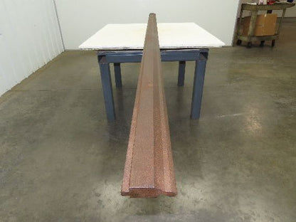 Press Brake Gooseneck Punch Die 146-13/16" Offset 80° V 1/2" Tang 3-9/16" H