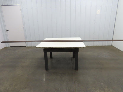 Press Brake Gooseneck Punch Die 146-13/16" Offset 80° V 1/2" Tang 3-9/16" H