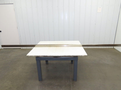 Press Brake Die 123-3/8" Long 90° V 1/2" Tang 1-1/16" W 1-11/16" H
