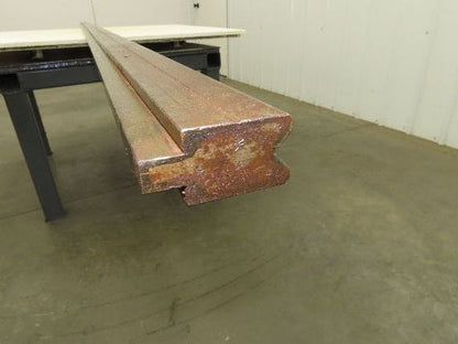 Press Brake Die 146-1/16" Long 90° V 1/2" Tang 1-7/32" W 1-3/4" H