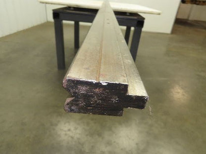 Press Brake Die 146-1/16" Long 90° V 1/2" Tang 1-7/32" W 1-3/4" H