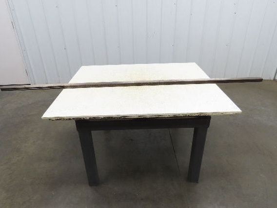 Press Brake Die 83-3/4" Long 90° V 1/2" Tang 1-1/16" W 1-3/4" H