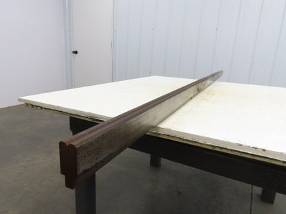 Press Brake Die 83-3/4" Long 90° V 1/2" Tang 1-1/16" W 1-3/4" H