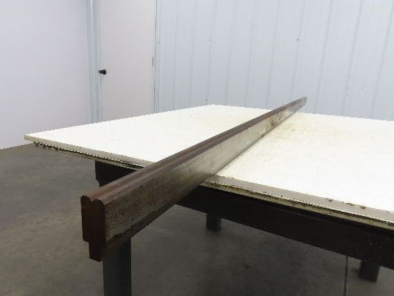 Press Brake Die 83-3/4" Long 90° V 1/2" Tang 1-1/16" W 1-3/4" H