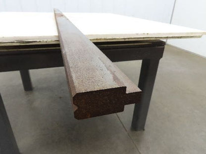 Press Brake Die 83-3/4" Long 90° V 1/2" Tang 1-1/16" W 1-3/4" H