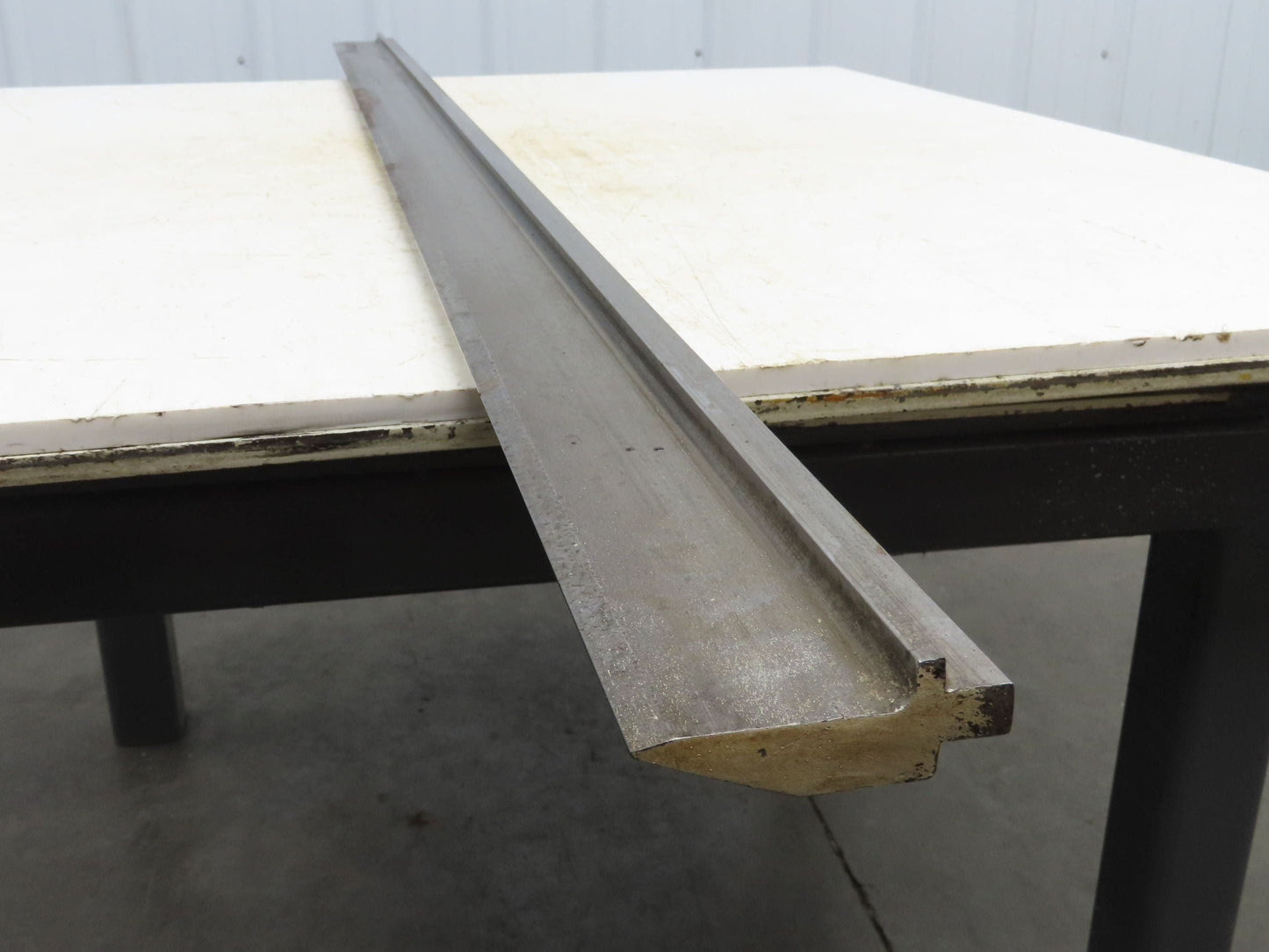 Press Brake Die 72-15/16" Long 30° Offset V 1/2" Tang 3/4" W 2-11/16" H