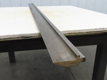 Press Brake Die 72-15/16" Long 30° Offset V 1/2" Tang 3/4" W 2-11/16" H