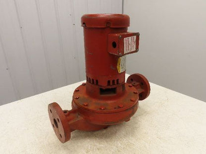 Bell & Gossett Series 80 Centrifugal Pump 1.5x1.5.x9.5" Flanged 80gpm 1.5Hp 460V
