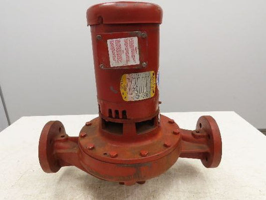 Bell & Gossett Series 80 Centrifugal Pump 1.5x1.5.x9.5" Flanged 80gpm 1.5Hp 460V
