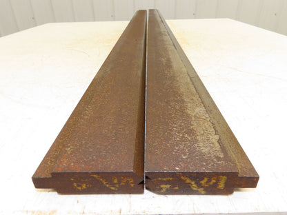 Press Brake Punch Die Set 72" Long 80° / 85° Offset Z Bend 31/32" W 3/8x3/16" V