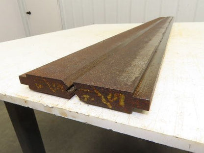 Press Brake Punch Die Set 72" Long 80° / 85° Offset Z Bend 31/32" W 3/8x3/16" V