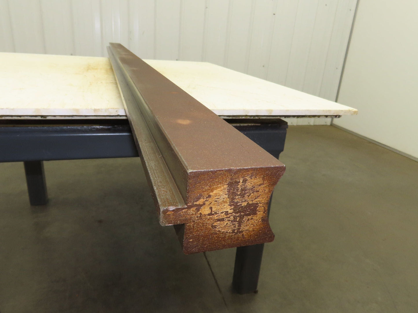 Press Brake Die 82" Long 1.5" Radius Bend 1/2" Tang 2-3/8" W 2-11/16" H