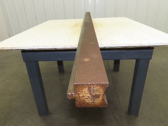 Press Brake Die 82" Long 1.5" Radius Bend 1/2" Tang 2-3/8" W 2-11/16" H