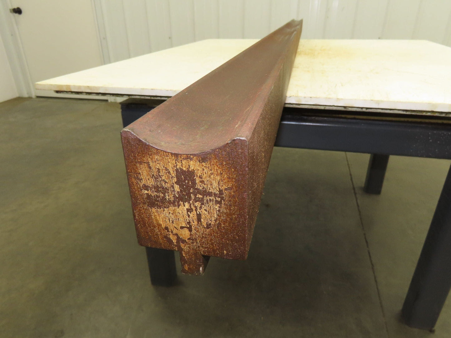 Press Brake Die 82" Long 1.5" Radius Bend 1/2" Tang 2-3/8" W 2-11/16" H