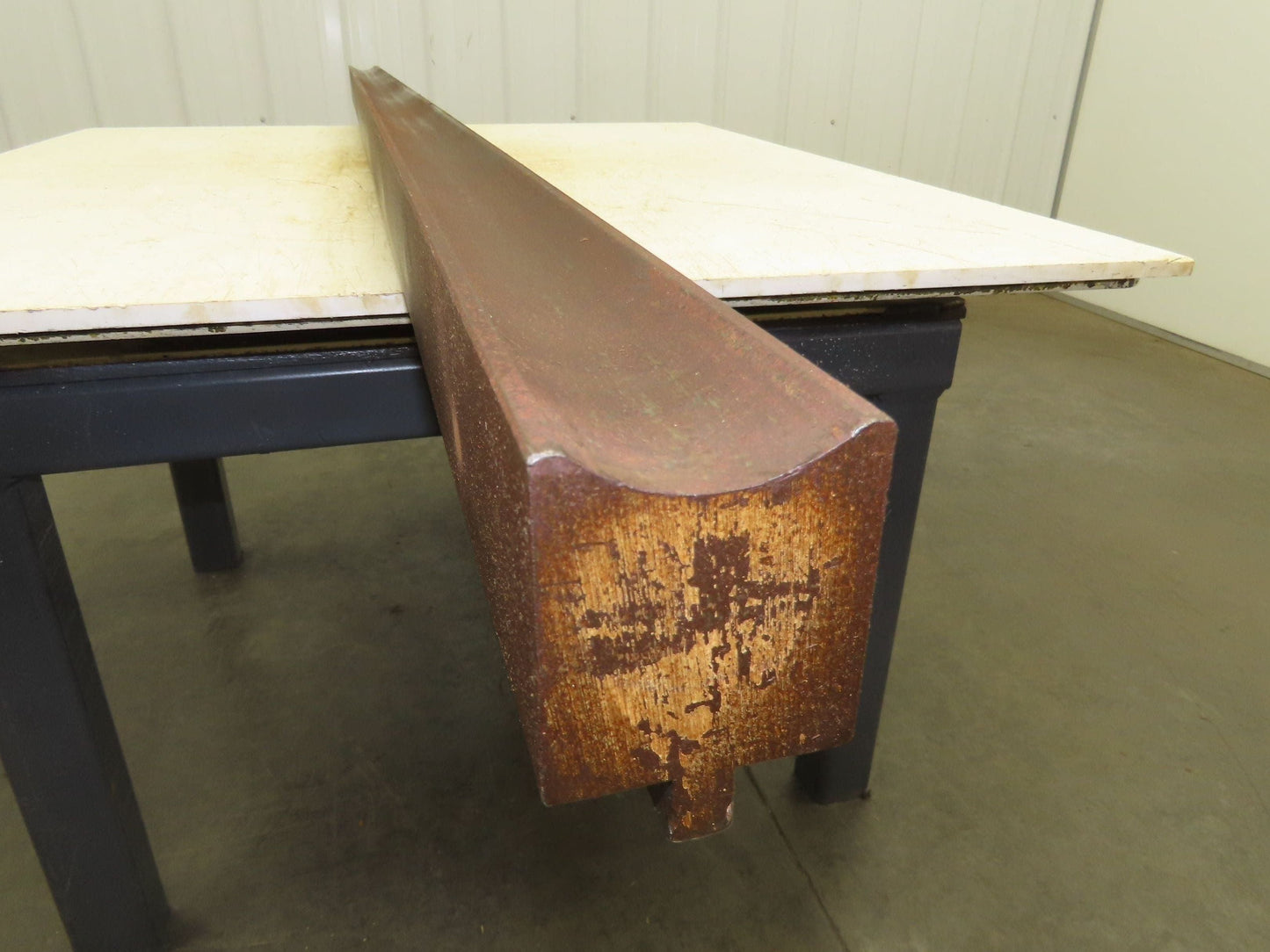 Press Brake Die 82" Long 1.5" Radius Bend 1/2" Tang 2-3/8" W 2-11/16" H