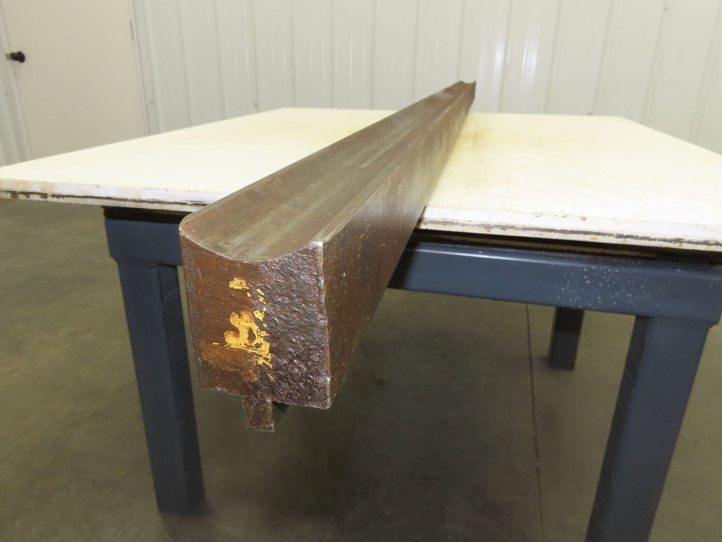 Press Brake Die 82" Long 1.5" Radius Bend 1/2" Tang 2-3/8" W 2-11/16" H