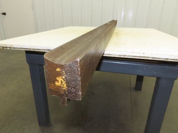 Press Brake Die 82" Long 1.5" Radius Bend 1/2" Tang 2-3/8" W 2-11/16" H