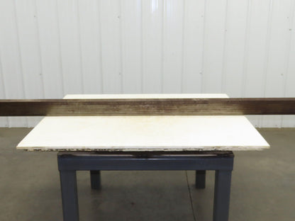 Press Brake Punch Die 75-15/16" Long 85° V 1/2" Tang 1-1/16" W 3-3/4" H