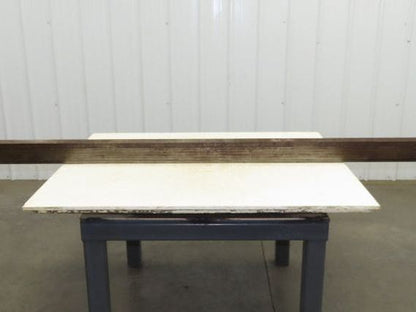 Press Brake Punch Die 75-15/16" Long 85° V 1/2" Tang 1-1/16" W 3-3/4" H