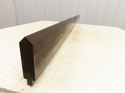 Press Brake Punch Die 76-3/16" Long 85° V 1/2" Tang 1-1/16" W 3-13/16" H