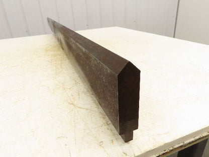 Press Brake Punch Die 76-3/16" Long 85° V 1/2" Tang 1-1/16" W 3-13/16" H