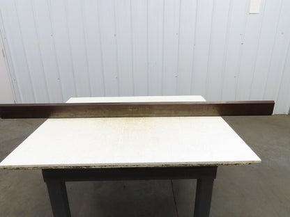 Press Brake Punch Die 76-3/16" Long 85° V 1/2" Tang 1-1/16" W 3-13/16" H