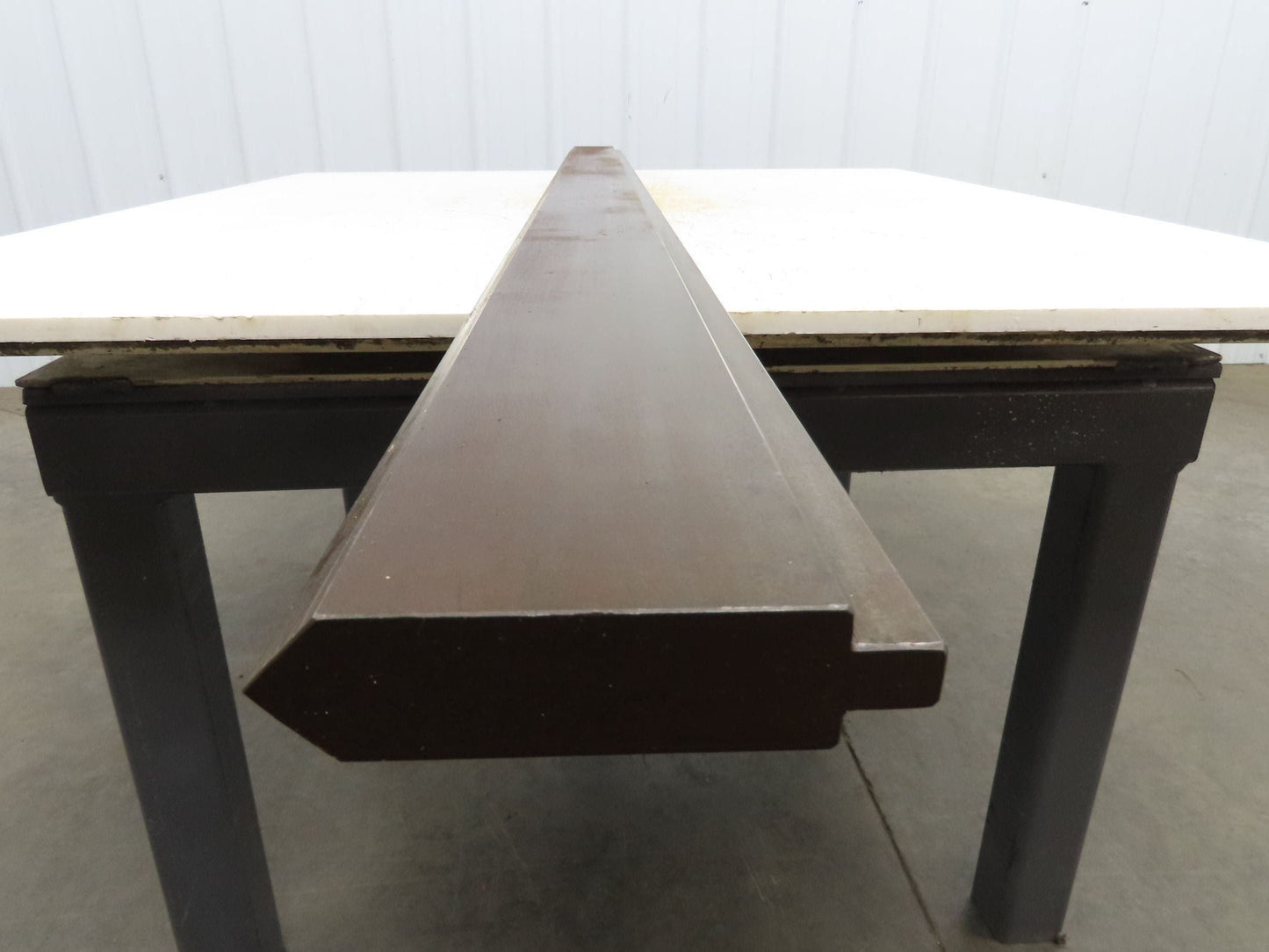 Press Brake Punch Die 76-3/16" Long 85° V 1/2" Tang 1-1/16" W 3-13/16" H