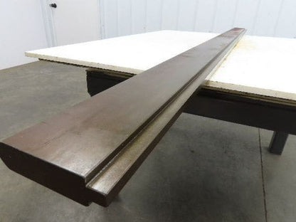 Press Brake Punch Die 76-3/16" Long 85° V 1/2" Tang 1-1/16" W 3-13/16" H