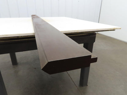 Press Brake Punch Die 76-3/16" Long 85° V 1/2" Tang 1-1/16" W 3-13/16" H