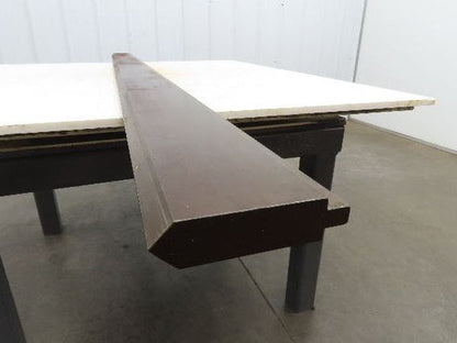Press Brake Punch Die 76-3/16" Long 85° V 1/2" Tang 1-1/16" W 3-13/16" H