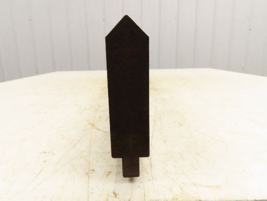 Press Brake Punch Die 76-3/16" Long 85° V 1/2" Tang 1-1/16" W 3-13/16" H