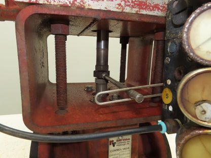 Red Valve Series 5200 Pneumatic Pinch Valve 2.5" Flanged EPDM w/Positioner