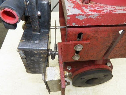 Red Valve Series 5200 Pneumatic Pinch Valve 2.5" Flanged EPDM w/Positioner