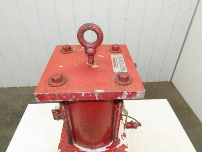 Red Valve Series 5200 Pneumatic Pinch Valve 2.5" Flanged EPDM w/Positioner