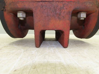 Red Valve Series 5200 Pneumatic Pinch Valve 2.5" Flanged EPDM w/Positioner