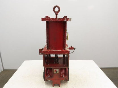 Red Valve Series 5200 Pneumatic Pinch Valve 2.5" Flanged EPDM w/Positioner