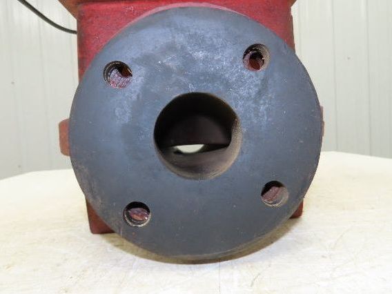 Red Valve Series 5200 Pneumatic Pinch Valve 2.5" Flanged EPDM w/Positioner