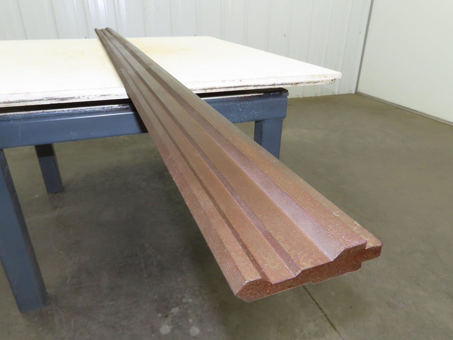 Press Brake Punch Die 95-3/4" Long 85° V 1/2" Tang 11/16" W 3-13/16" H