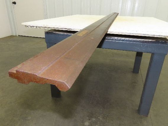 Press Brake Punch Die 95-3/4" Long 85° V 1/2" Tang 11/16" W 3-13/16" H